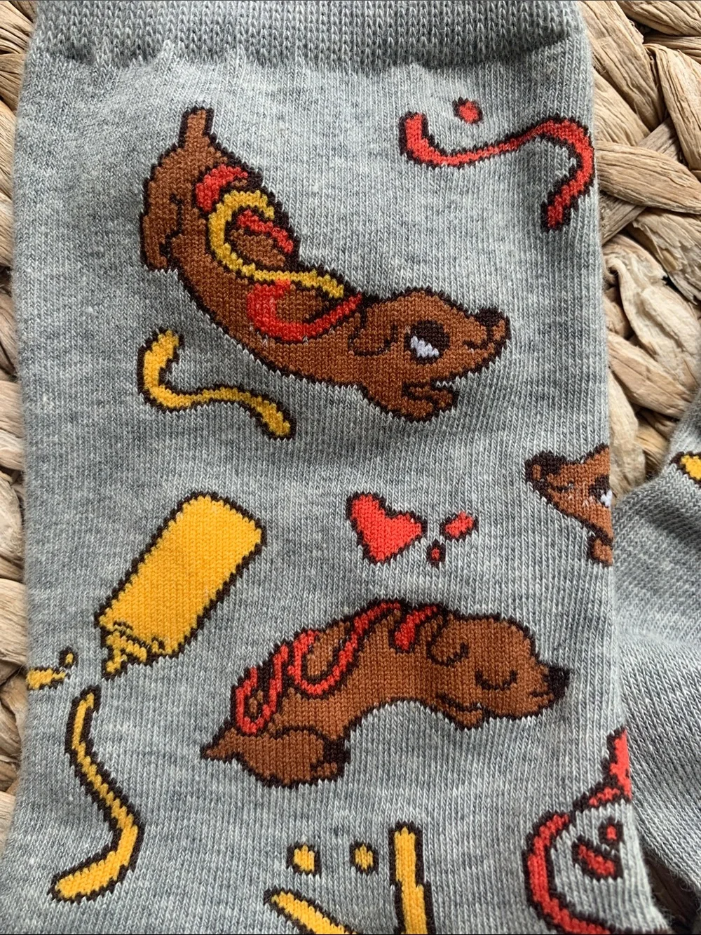 Hot Dog! Nwot socks